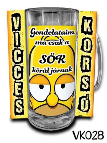 Korsó VK028 Gondolataim ma csak