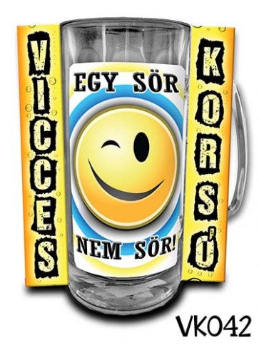 Korsó VK042 Egy sör nem sör