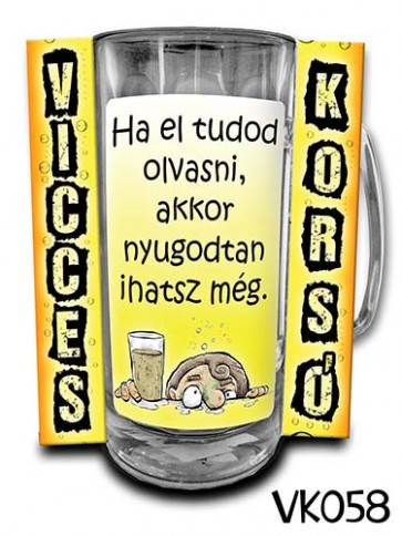 Korsó VK058 Ha el tudod olvasni