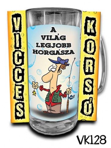Korsó VK128 A világ legjobb horgásza