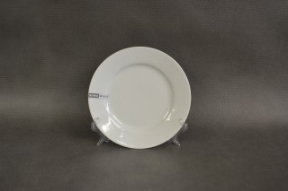 Csemegetányér 19cm kerek super white