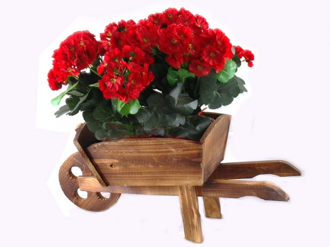 Fa talicska virágtartó - Ajándék - Indalama Ajándék Webbolt