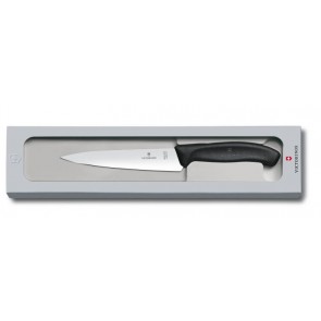 Kés, háztartási-szakács, díszdobozban, 15 cm, swiss classic