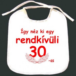 Pártedli/ Rendkívüli 30-as