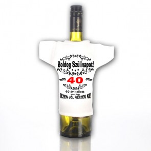 Üvegpóló/ 40 év kellett