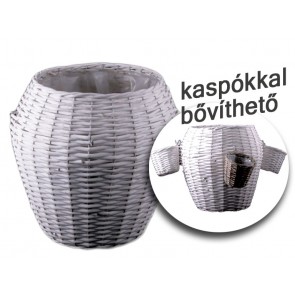 Fehér kaspó/tároló XL