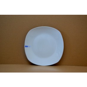 Porcelán lapostányér 27cm szögletes alba