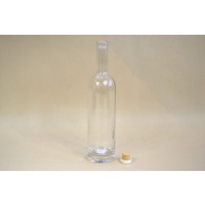 üveg palack parafa dugóval (500ml)