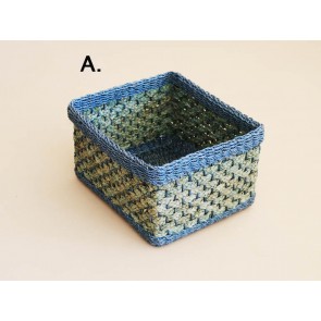 Retro doboz I/2 vegyes szinekben A - kék