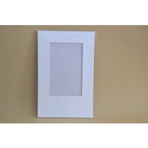 Papír képkeret,23,5*15*0,6cm, fehér