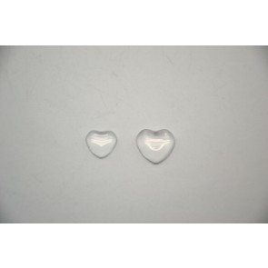 üveglencse szívform. 18mm 100db/csom