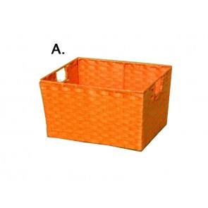 Színes fiók fém füllel XL (A) narancs