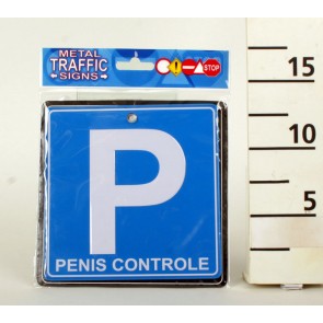 KRESZTÁBLA PENIS CONTROLE