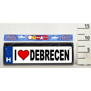 KRESZTÁBLA I LOVE DEBRECEN