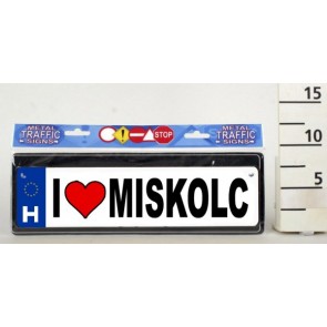 KRESZTÁBLA I LOVE MISKOLC