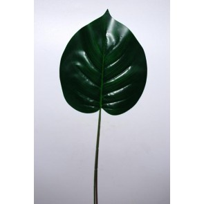 Selyemvirág Philodendron levél 60cm zöld