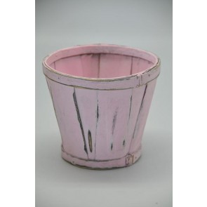 Kaspó kõmosott fa 19x15cm rózsaszín @