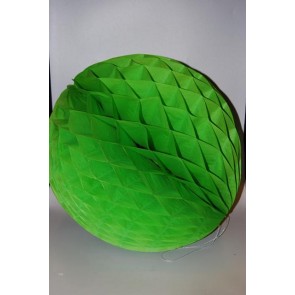 Dekor lampion labda papír 50cm zöld SSS