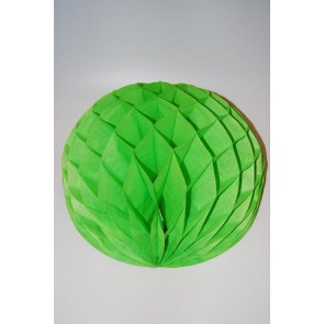 Dekor lampion labda papír 35cm zöld SSS
