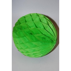 Dekor lampion labda papír 20cm zöld SSS