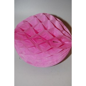 Dekor lampion labda papír 20cm rózsaszín SSS