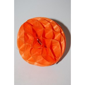 Dekor lampion labda papír 10cm narancssárga SSS