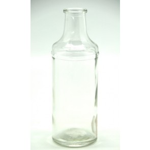 Üveg váza egyszálas 3x19cm átlátszó