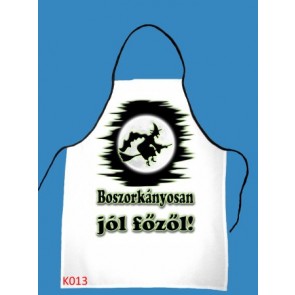 Kötény K013 Boszorkányosan jól fõzök