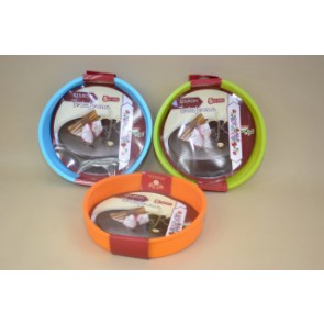 Tortaforma szilikon, átm:25cm mélys:5cm