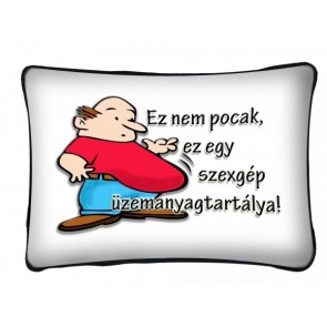Párna P044 Ez nem pocak, ez egy szexgép
