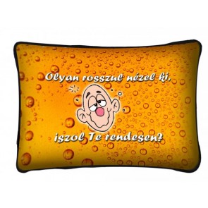 Párna P051 Olyan rosszul nézel ki iszol te