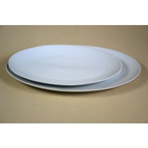 Porcelán tányér ovális, 30*20cm