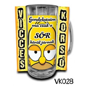 Korsó VK028 Gondolataim ma csak