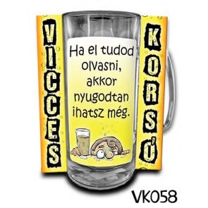 Korsó VK058 Ha el tudod olvasni