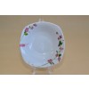 Porcelán szögl. salátástálka 15cm como