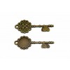 Medal kör kulcs form. 20 mm lencséhez