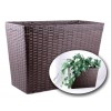 Polyrattan téglalap doboz II