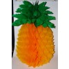 Dekor lampion ananász pvc 48cm zöld-narancssárga  SSS