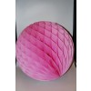 Dekor lampion labda papír 50cm rózsaszín SSS