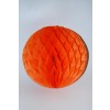 Dekor lampion labda papír 35cm narancssárga SSS