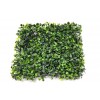 Selyemvirág Buxus kocka  25x25cm zöld