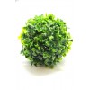 Selyemvirág Buxus gömb mûanyag 12cm zöld