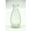 Üveg váza egyszálas 7x14cm átlátszó